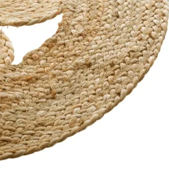 Tappeto juta (D80 cm) Giusti Beige naturale