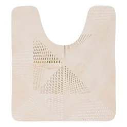 Tappeto per wc antiscivolo (45 x 50 cm) Chicissime Beige