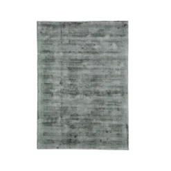 Tappeto rettangolare da soggiorno tessuto (140 x 200 cm) Antico Grigio