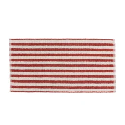 Tappeto rettangolare in cotone (45 x 90 cm) Louise Marrone
