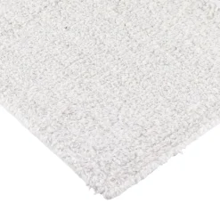 Tappeto da soggiorno cotone (45 x 90 cm) Naël Bianco