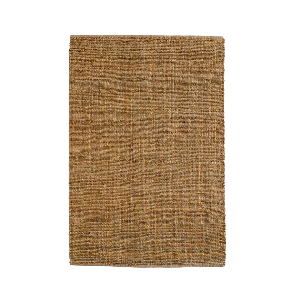 Tappeto da soggiorno rettangolare in juta tessuto a mano (160 x 230 cm) Yuto Marrone