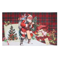 Tappeto di Natale (75 cm) Rubber Bordeaux
