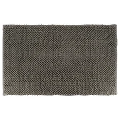 Tappetto da bagno microfibra (50 x 80 cm) Grigio