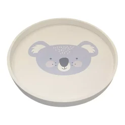 Tavolino bambini legno (D30 cm) Koala Blu