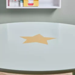 Tavolino bambino legno (H44 cm) Stars Verde