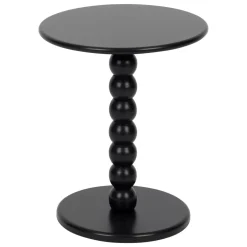 Tavolino da caffè legno (H46,5 cm) Chamlo Nero