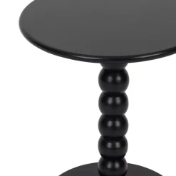 Tavolino da caffè legno (H46,5 cm) Chamlo Nero
