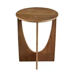 Tavolino in legno (H50 cm) Arcola Marrone
