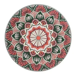 Tavolo bistrot mosaico Narbonne Tortora e rosa