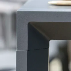 Tavolo da giardino allungabile 12 posti Alluminio Amalfi (300 x 96 cm) Grigio antracite