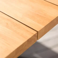 Tavolo da giardino in alluminio e legno 8 posti (200 x 100 cm) Bali Bianco