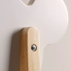 Tavolo e 2 sedie bambino legno (H44 cm) Orsetti Bianco