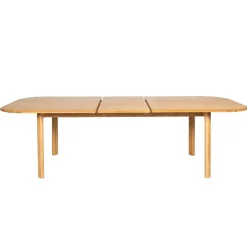 Tavolo rettangolare allungabile con prolunga in rovere (200 cm) Oakland Naturale