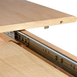 Tavolo rettangolare allungabile in rovere (180 cm) Bilbao Naturale