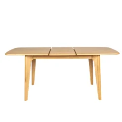 Tavolo rettangolare allungabile in rovere (140 cm) Bilbao Naturale