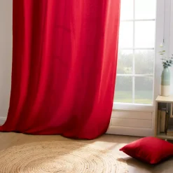 Tenda (140 x 260 cm) Kala Rosso ciliegia