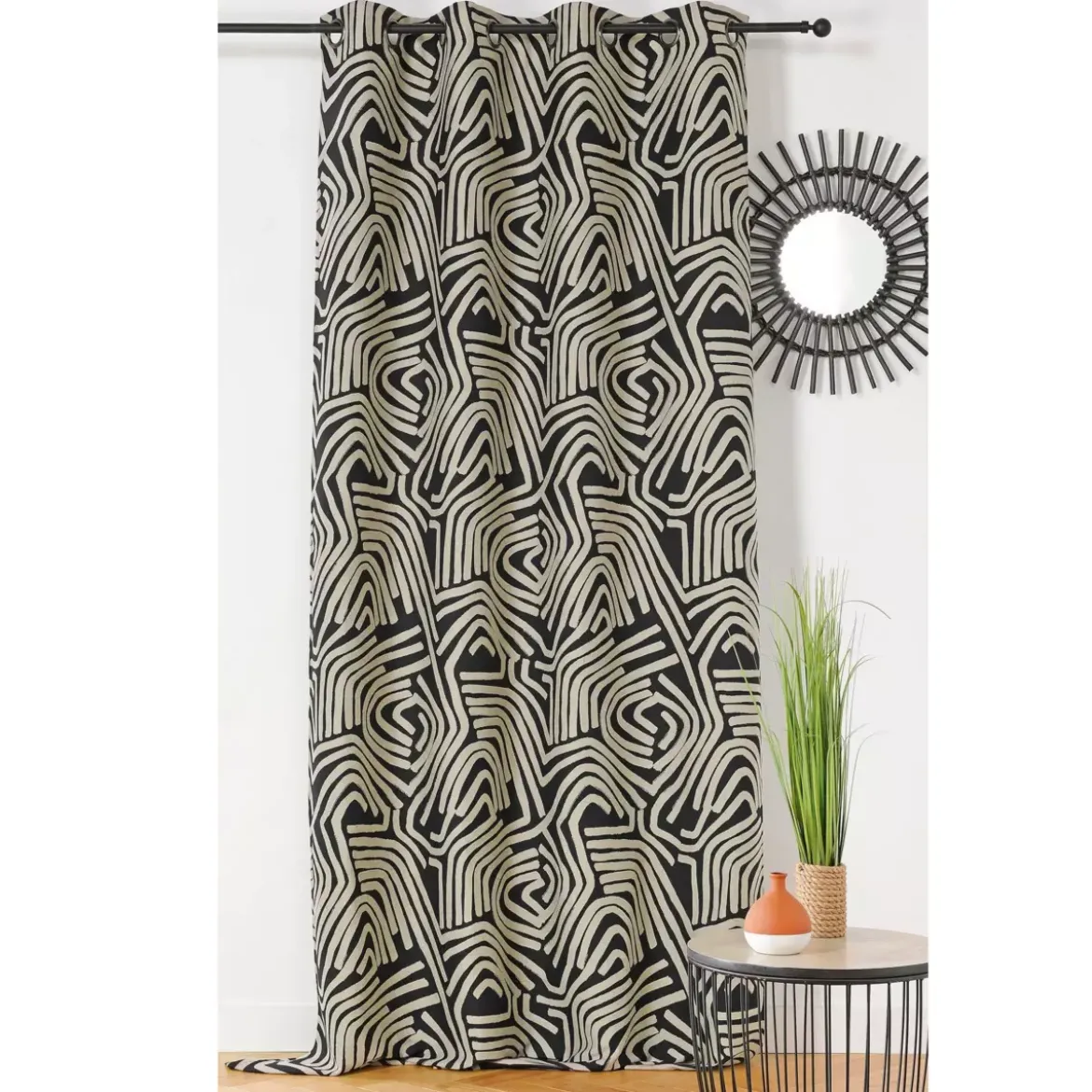 Tenda (140 x 260 cm) Nairobi Nero