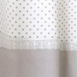 Tenda (140 x 240 cm) Romantica pizzo Naturale