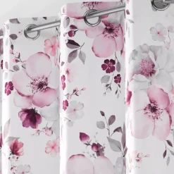 Tenda (140 x 240 cm) Velvet flower Bianco