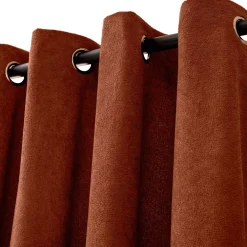 Tenda a occhielli (140 x 260 cm) Winona Terracotta