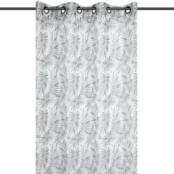 Tenda a occhielli (140 x 260 cm) Ziana Nero