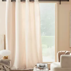 Tenda a occhielli (140 x 260 cm) Winona Ecru