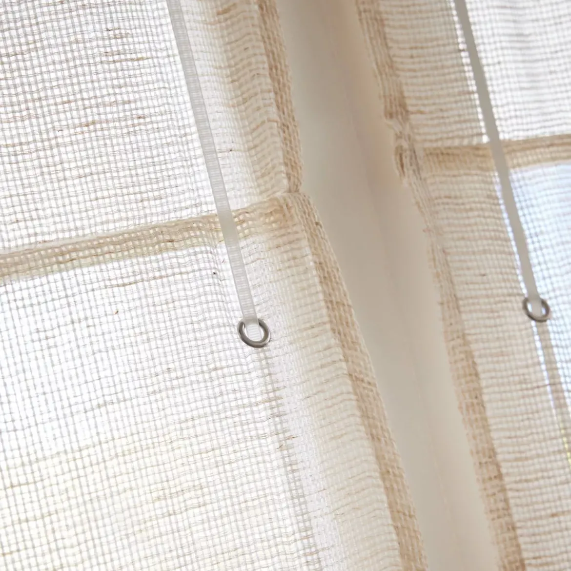 Tenda a pacchetto passa bastone (45 x 180 cm) Luca Beige