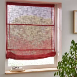 Tenda a pacchetto passanti nascosti (90 x 180 cm) Robin Terracotta