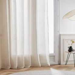 Tenda a pannello in lino effetto largo (400 x 240 cm) Luca Beige