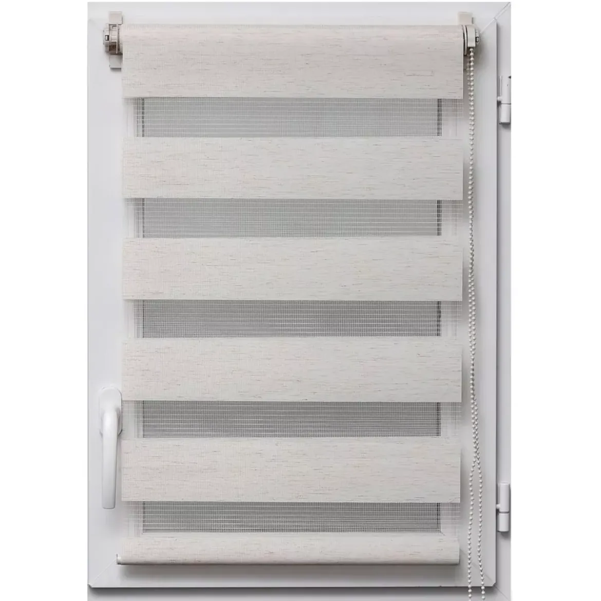 Tenda a rullo (45 x 250 cm) Giorno/ Notte Beige sfumato