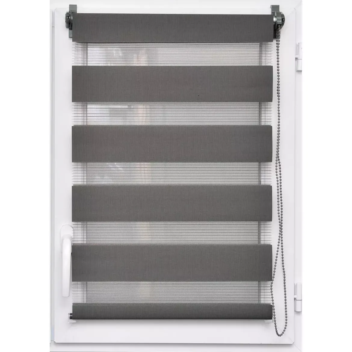 Tenda a rullo (45 X H90 cm) Giorno/Notte Grigio antracite