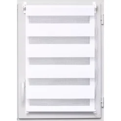 Tenda a rullo (60 x H250 cm) giorno/notte Bianco
