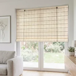 Tenda a rullo con bastoncini di bambù (150 x 180 cm) Bali Naturale