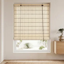 Tenda a rullo con bastoncini di bambù (120 x 180 cm) Bali Naturale