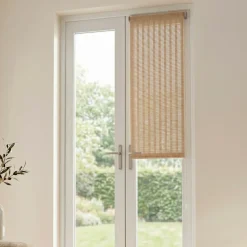 Tenda a rullo filtrante (45 x 180 cm)Strisce Beige