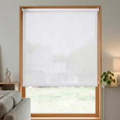 Tenda a rullo filtrante (120 x 180 cm) Pure Bianco
