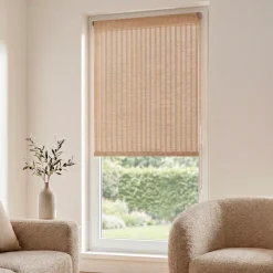Tenda a rullo filtrante(60 x 180 cm)Strisce Beige