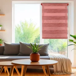 Tenda a rullo Giorno/Notte (75 x 180 cm) Terracotta