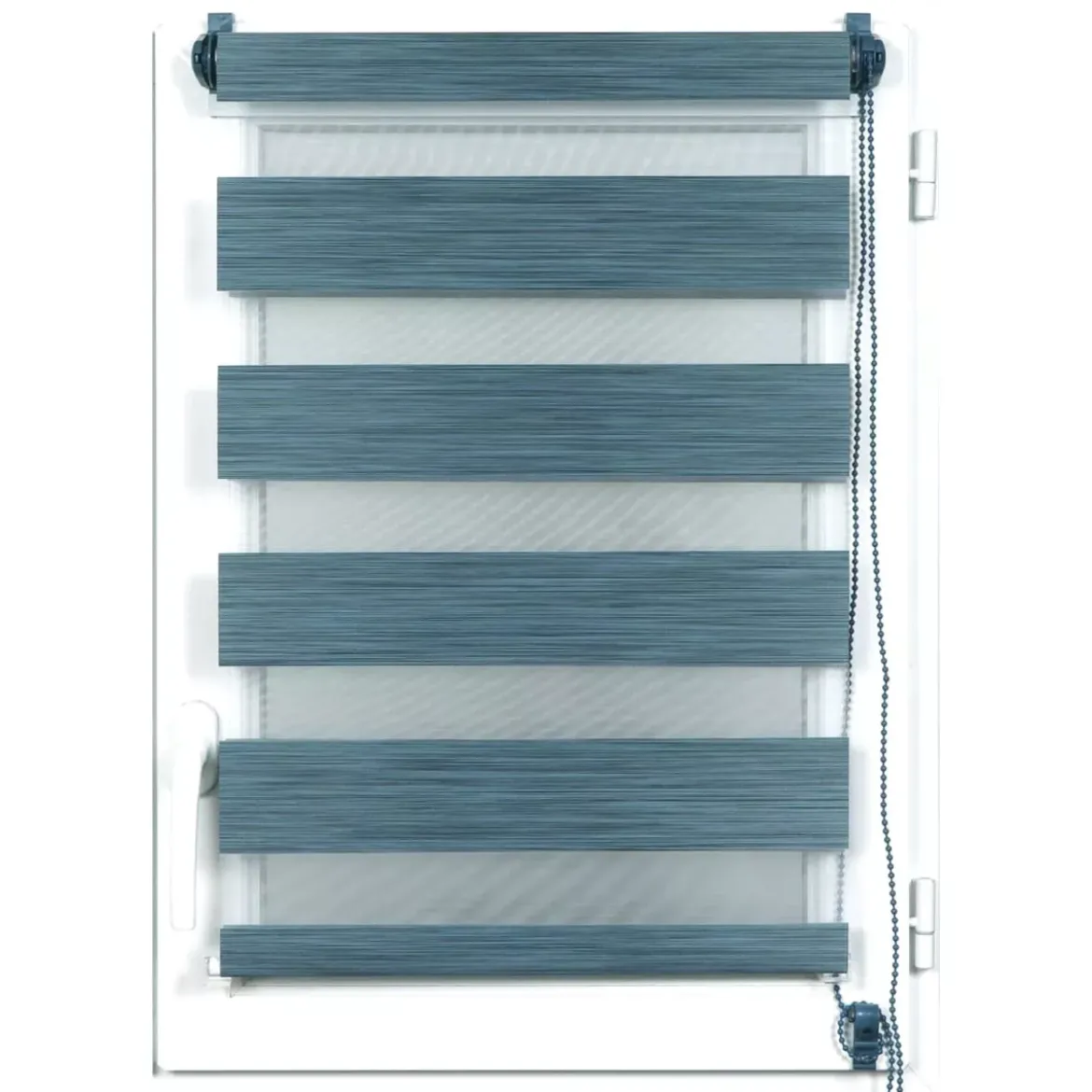 Tenda a rullo Giorno/Notte (75 x 180 cm) Blu