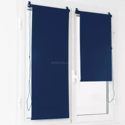 Tenda a rullo oscurante (45 x H180 cm) Uni Blu