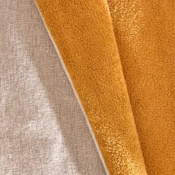 Tenda bouclé (140 x 280 cm) Ava Giallo ocra