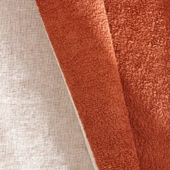 Tenda bouclé (140 x 180 cm) Ava Terracotta