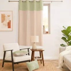 Tenda bouclé (140 x 180 cm) Ava Verde rosmarino