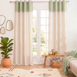 Tenda bouclé (180 x 260 cm) Ava Verde rosmarino