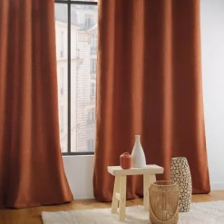 Tenda bouclé (140 x 240 cm) Wooly Terracotta