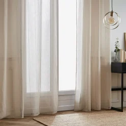 Tenda con occhielli (140 x 240 cm) Leontine Beige