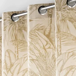 Tenda con occhielli (140 x 240 cm) Dune Beige