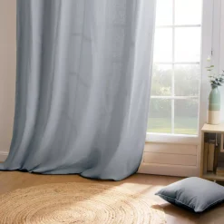 Tenda cotone (140 x 260 cm) Pixel Grigio