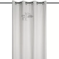 Tenda effetto lana (135 x 260 cm) Planay Ecru